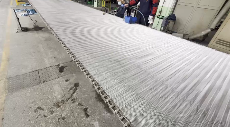 【特殊鏈條K2金屬網(wǎng)帶】隧道速凍設(shè)備