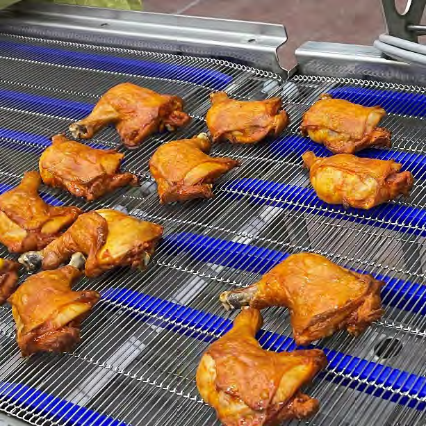 食品行業(yè)中，選擇金屬網(wǎng)帶需要注意什么？材質(zhì)、規(guī)格、表面處理......