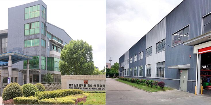 關(guān)西金屬網(wǎng)的公司廠房布局簡單大方，四層結(jié)構(gòu)的辦公環(huán)境與加工廠房，環(huán)境整潔舒適。